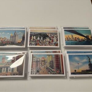 Vintage Style New York City Postcards Set